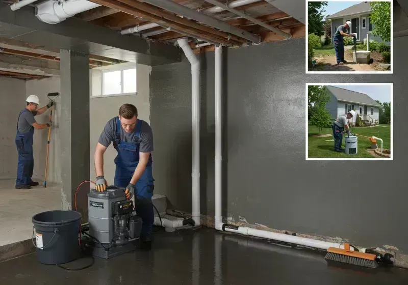 Basement Waterproofing and Flood Prevention process in Wentzville, MO